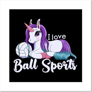 I love ball sports Posters and Art